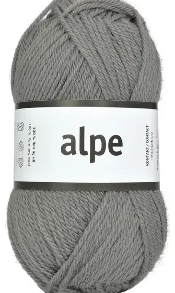 Alpe ullgarn grå