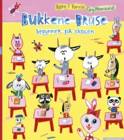 Bukkene Bruse begynner på skolen