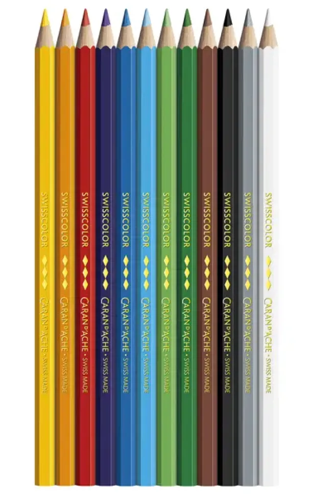Caran d'Ache Swisscolor fargeblyanter