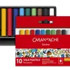 Caran d'Ache voksfargestifter
