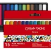 Caran d'Ache voksfargestifter