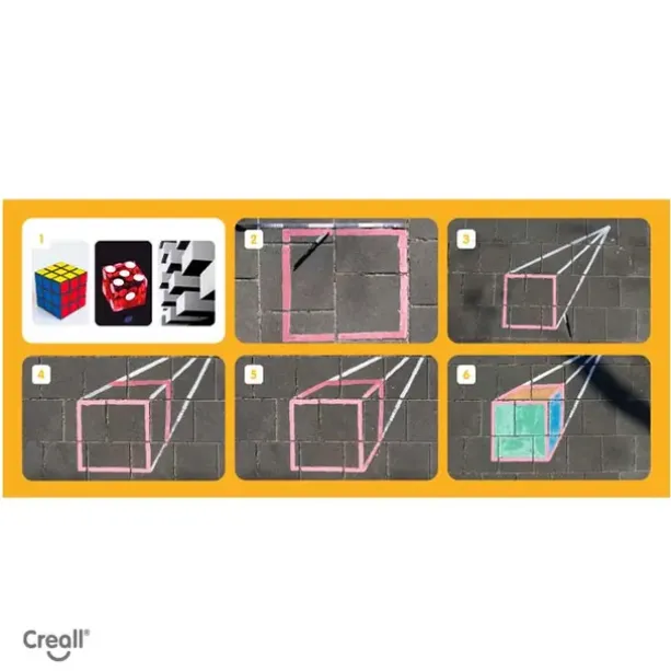 Creall krittmaling mix