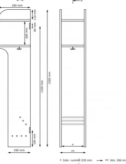 Elevgarderobe 1 rom