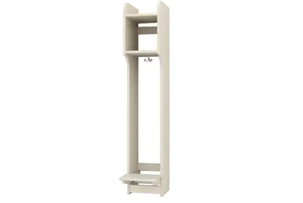 Elevgarderobe med sittebenk 1 rom
