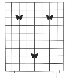 Espalier til plantekasse