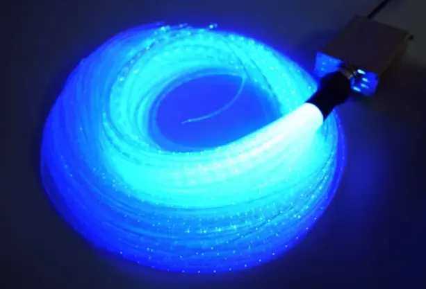 Fiberoptikk slange