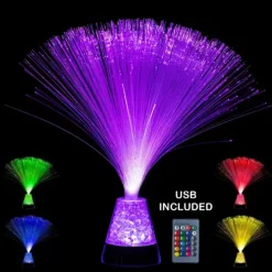 Fiberoptisk lampe