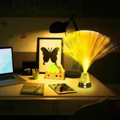 Fiberoptisk lampe
