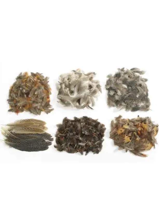 Fjær natur mix