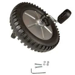 Forhjul med pedal