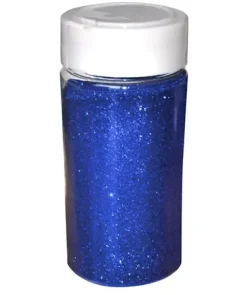 Glitter blå