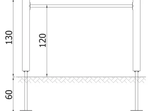 Gymnastic handrail