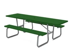 Hansa piknikbord med forlenget bordplate