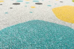 Hexagon gulvteppe