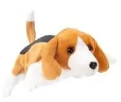 Hånddukke hund