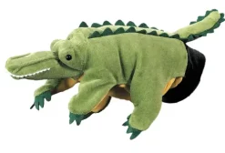 Hånddukke krokodille