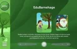 Interaktivt gulv barnehage