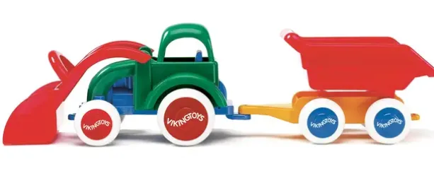Jumbo traktor med henger