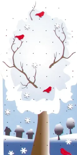 Klatrevegg vinter