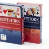 Kortstokk rød/blå