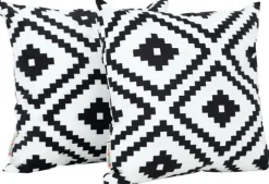 Kvadrat pute diamant