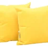 Kvadrat pute gul