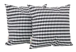 Kvadrat pute mønstret