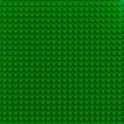 Lego Duplo byggeplate grønn