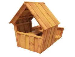 Lekehus med terasse