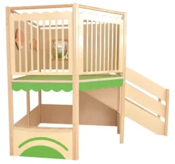 Lekekrok med 2 etasjer