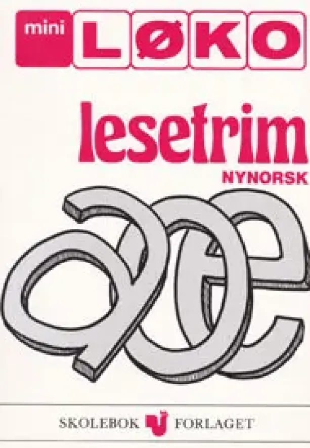 Lesetrim, nynorsk 3.-4.kl