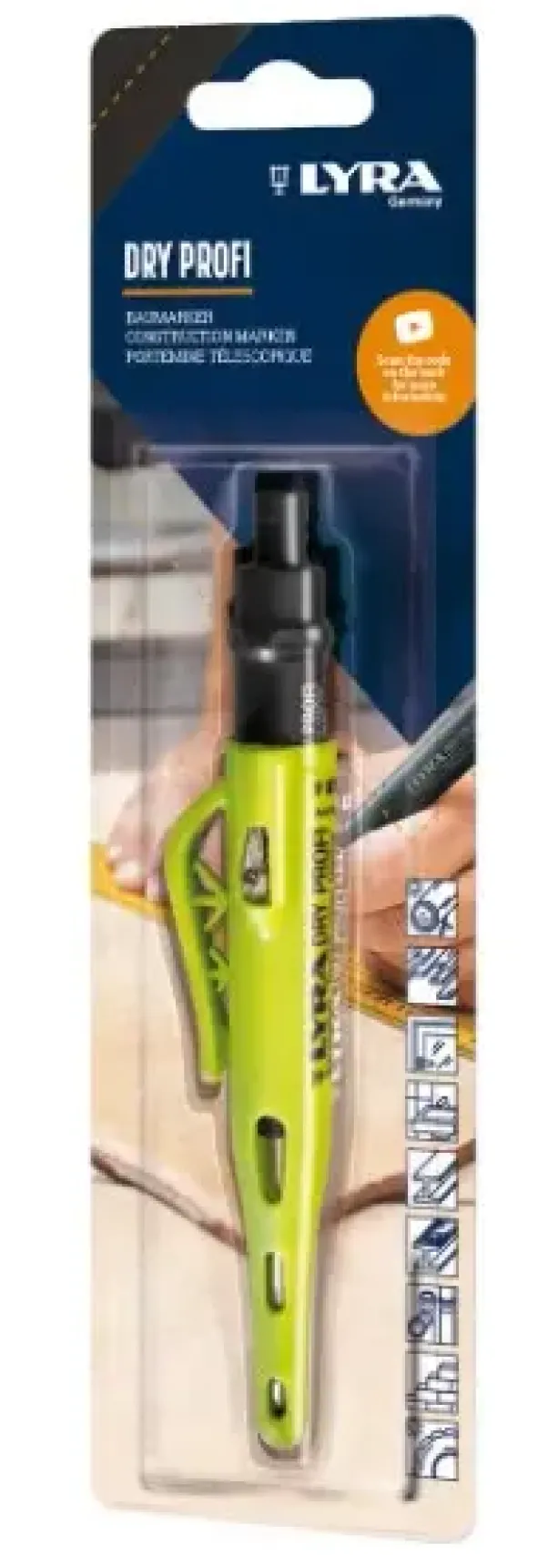 Lyra Dry Profi snekkerblyant