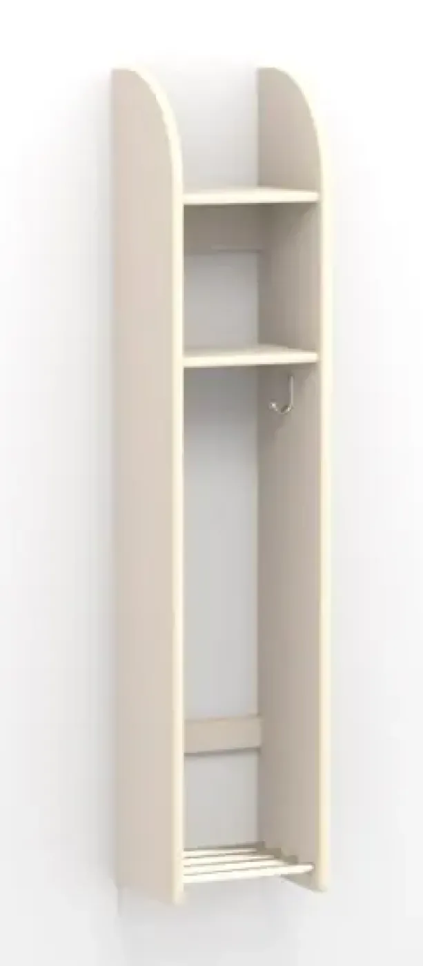 Mia vegghengt garderobe 25
