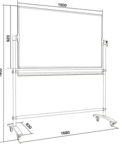 Mobil whiteboardtavle