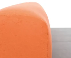 Mood sofa grå/oransje