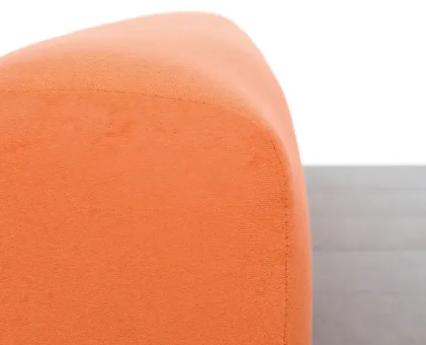 Mood sofa grå/oransje