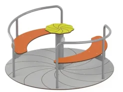Novo karusell med sittepanel
