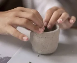 Pappmache skolesett