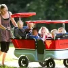 Parasoll til barnebuss