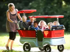Parasoll til barnebuss
