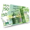 Pengesedler 50,- NY