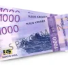 Pengesedler 1000,- NY