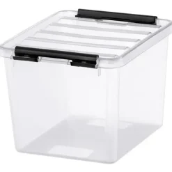 Plastkasse med lokk