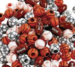 Plastperler sportsballer