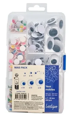 Plastøyne selvklebende