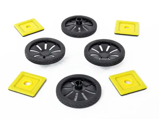 Polydron hjulsett