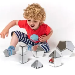Polydron magnetisk speil byggesett