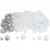 Pompons hvitmix