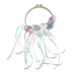 Pompons pastell