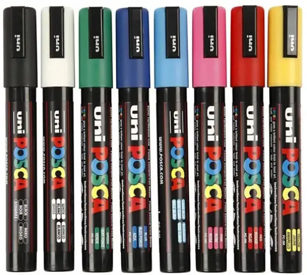 Posca tusj medium